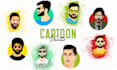 create stunning cartoon vector portrait from your photos