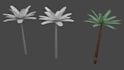 create low poly 3d modeling