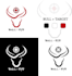 create modern and minimal logo design with brand identity