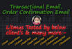 do transactional email for shopify order confirmation email