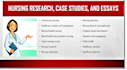 handle nursing research and case studies