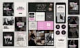create social media branding kit, instagram, pinterest and facebook design