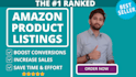 write best amazon listing and SEO product descriptions