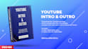 create professional youtube intro and outro video