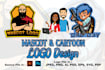 design unique cartoon and cute mascot logo