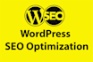 wordpress seo optimization manually high quality backlinks
