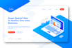 do banner design, hero image for your website