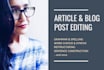 copy edit your articles, blog posts and web content