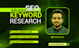 do SEO keyword research and provide actionable ranking plan
