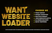 do website loader animation for your website and app