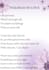 write english  poem for a loved one