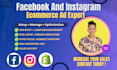setup and manage ecommerce facebook ads campaign instagram ads shopify meta ads