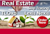do skip tracing for your real estate business