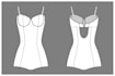 create clothing technical flat sketch