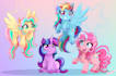draw my little pony characters for you