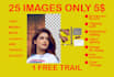 remove 100 photos background in express 24h