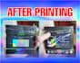 create holographic mylar bag and labels