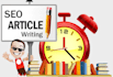 write articles and blog posts