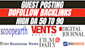 guest post on scoopearth, timebusinessnews, digitaljournal