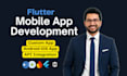 do flutter app development, mobile app development for android and ios