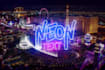 replicate your text or logo in neon style