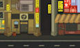 make pixel art scene or background