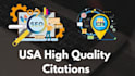do 300 USA local citations USA citations and directory submission