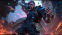 design cyberpunk and fantasy character splash art