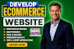 develop your ecommerce website by woocommerce wordpress website