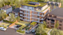 create 3d perspective of commercial buildings