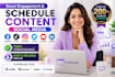 schedule your social media posts, via buffer, hootsuite