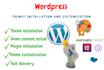 do wordpress theme demo content,  customization themeforest