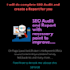 perform SEO audit and create a report to improve web traffic
