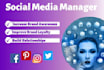 be your reliable social media manager and content creator