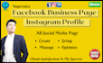 set up customize facebook business page design