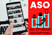 rank android apps via aso and seo optimize app descriptions