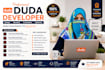 create you a mobile friendly website using duda builder