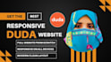 create you a mobile friendly website using duda builder