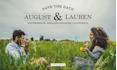 design personalized wedding invitation card, save the date