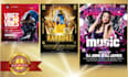design amazing event poster and party flyer