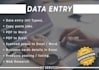 do data entry, copy paste, data formating and cleaning