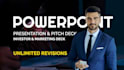 design a modern and professional powerpoint presentation