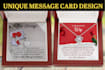 do attractive and impactful message card design for shineon
