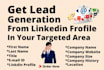 provide you trusted and verified lead generation