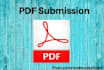 do PDF submission to 50 document sharing sites