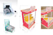 do product display counter, posm items, retail display stand
