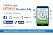 create playable interactive HTML5  ads for your app or game