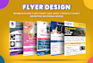 design business flyers, postcards and church flyers