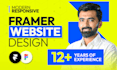make framer website design framer landing page figma to framer website redesign