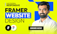 make framer website design framer landing page figma to framer website redesign